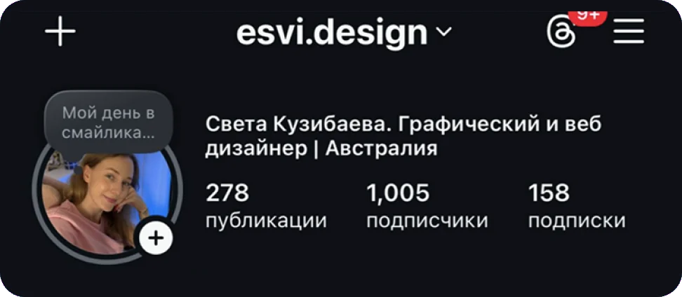Профиль Светы до Переговорки